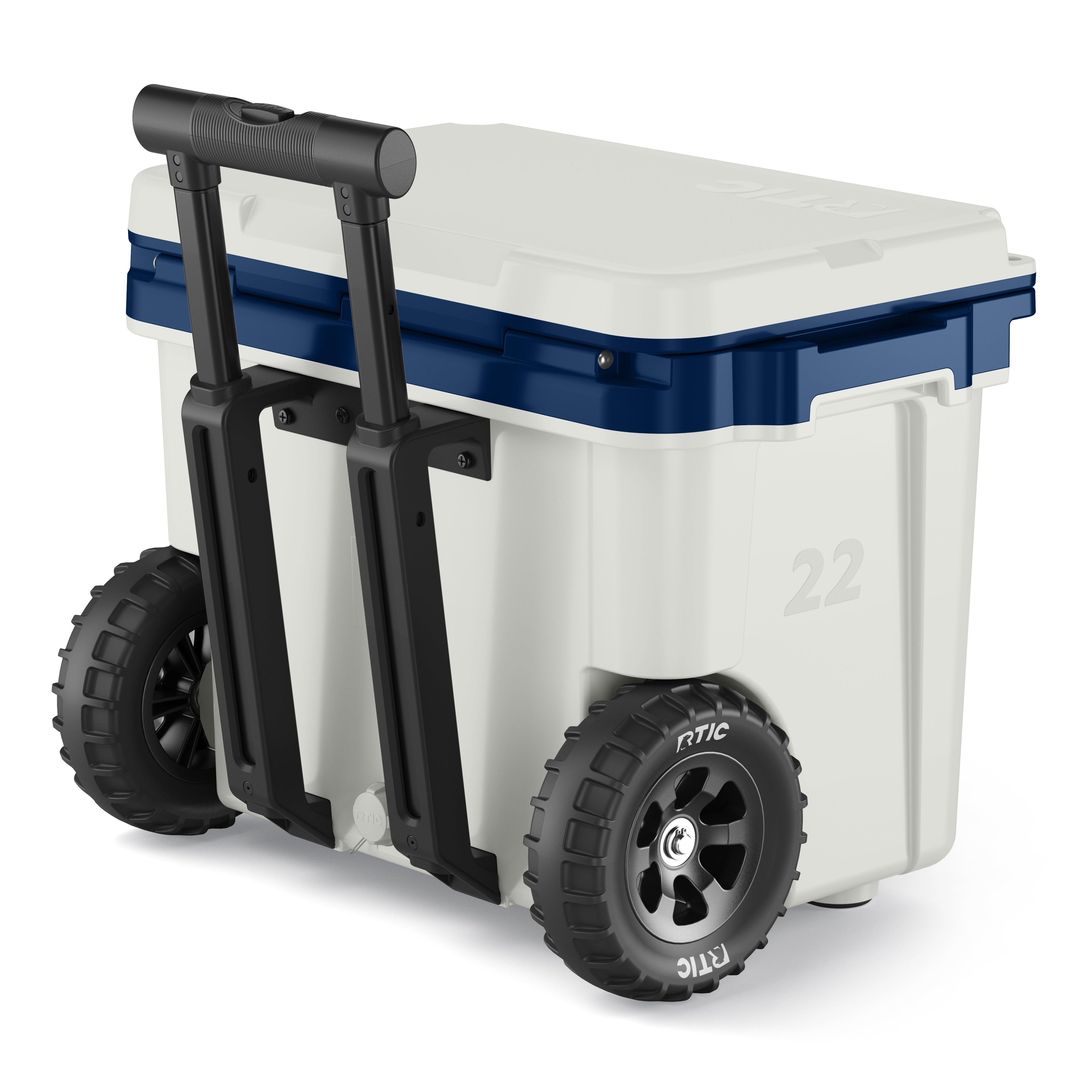 22 QT Ultra-Light Wheeled Cooler